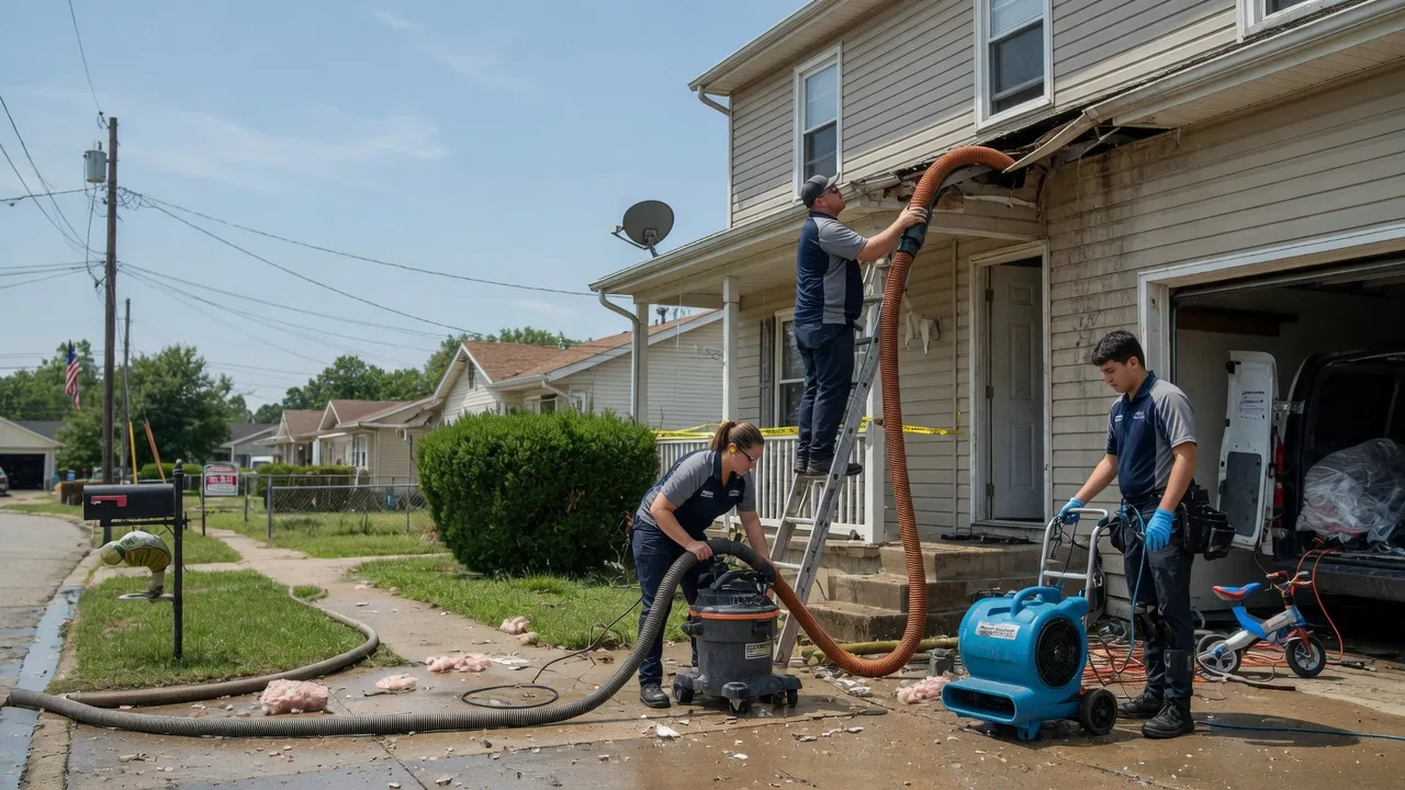 Water Damage Restoration in Converse, LA near me